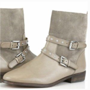 GUC Coach Lilliana Leather Suede Boots sz 8.5